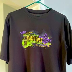 Brooks Running Black Sz L 2010 Mardi Gras 1/2